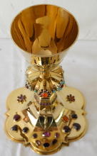 John Hardman Sterling Silver Gothic Chalice